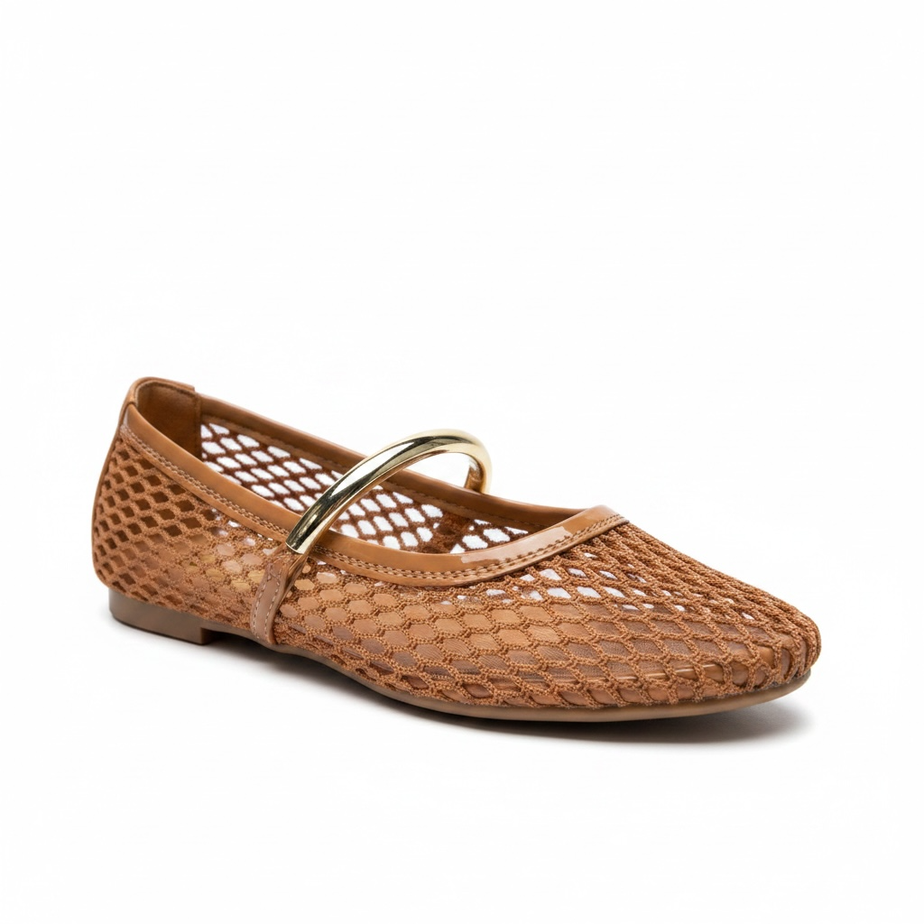 Zapatillas Color Skin de Malla Completa