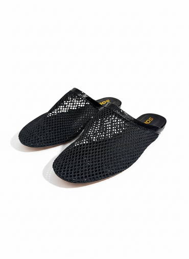 Chanclas Negra de Mesh