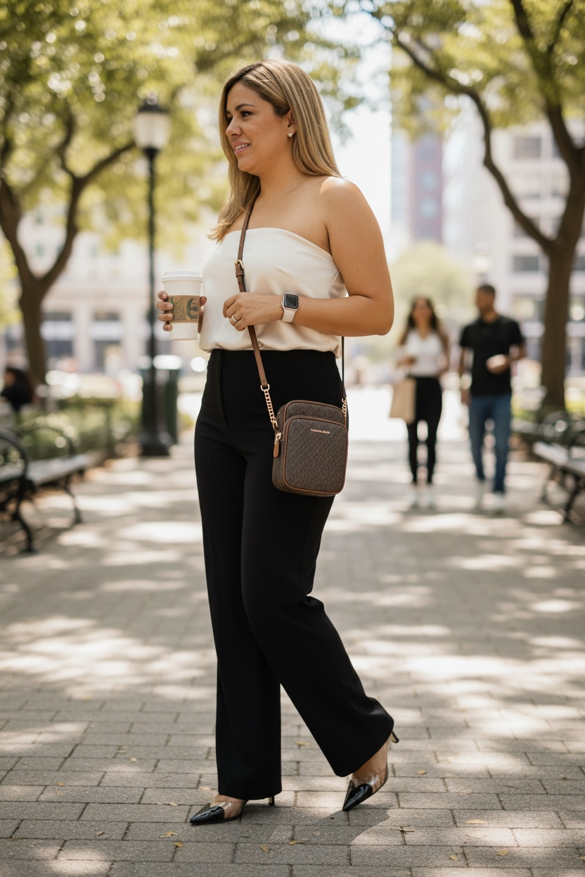 Cross Body Michael Kors Color Café