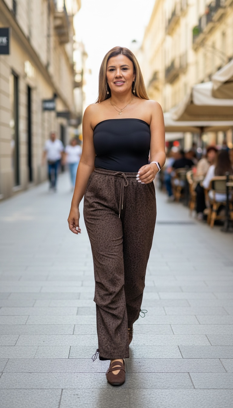 Blusa Negra Straple Básica