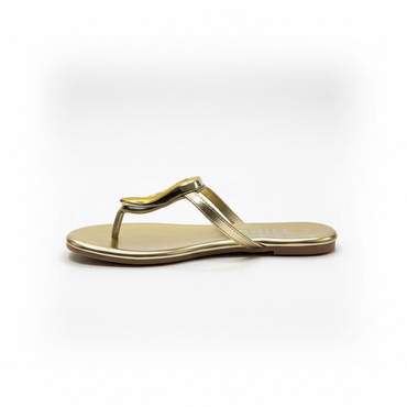 Chanclas de Piso Doradas