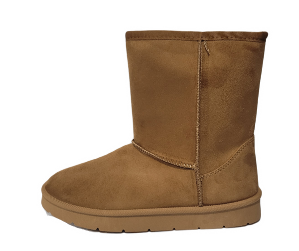 Botin Invernal de Nubuck Color Camel