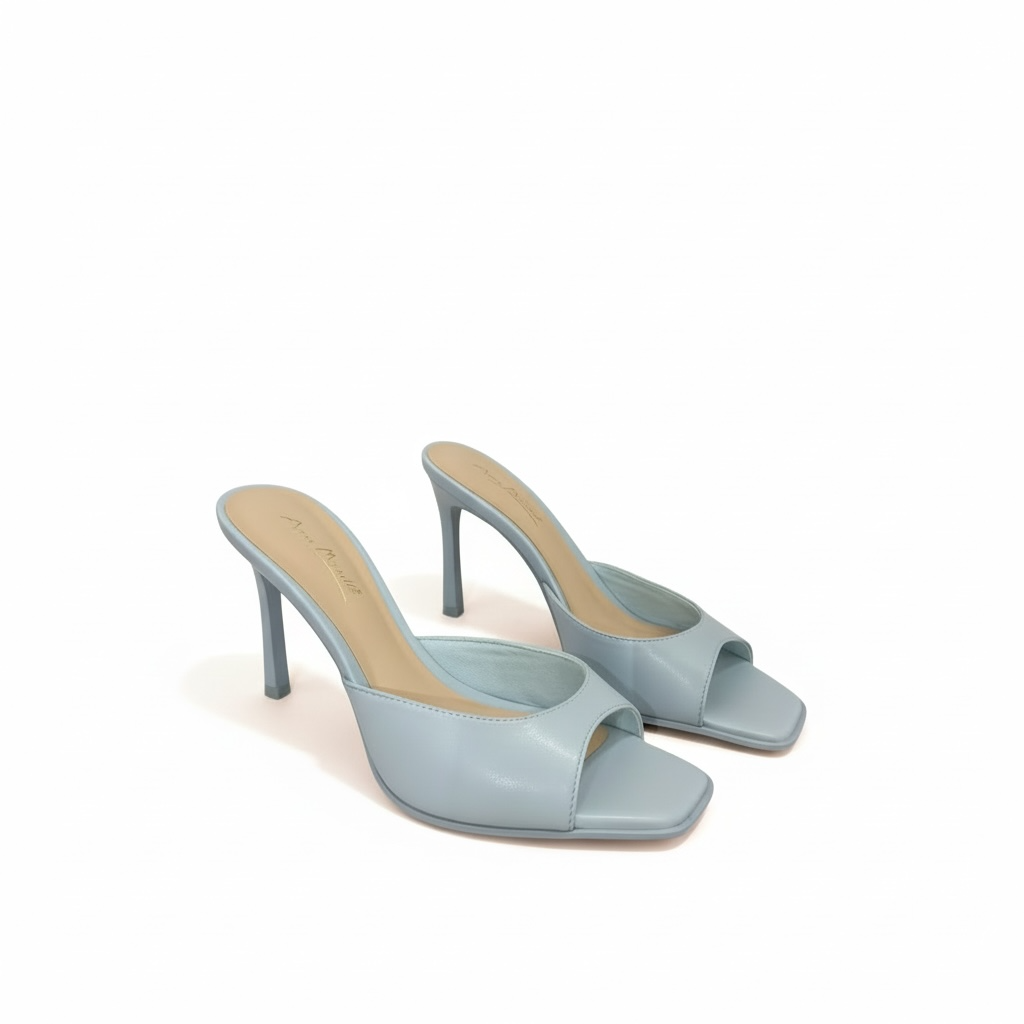 Zapatos de Tacón Color Sky Blue