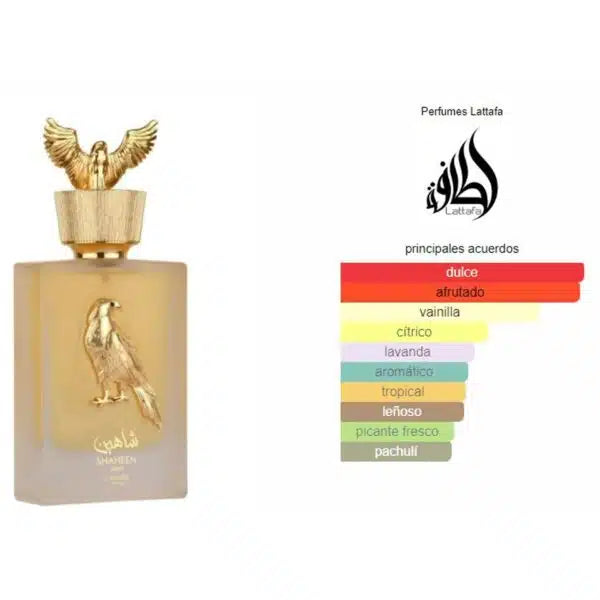 Perfume Lattafa Shaheen Gold