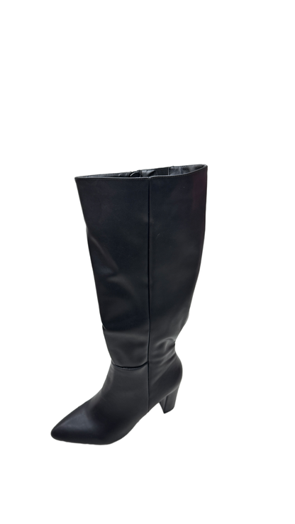 Bota Casual Negra de Vinipiel