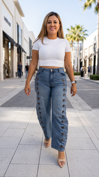 Blusa Corta Básica Blanca de Manga Corta