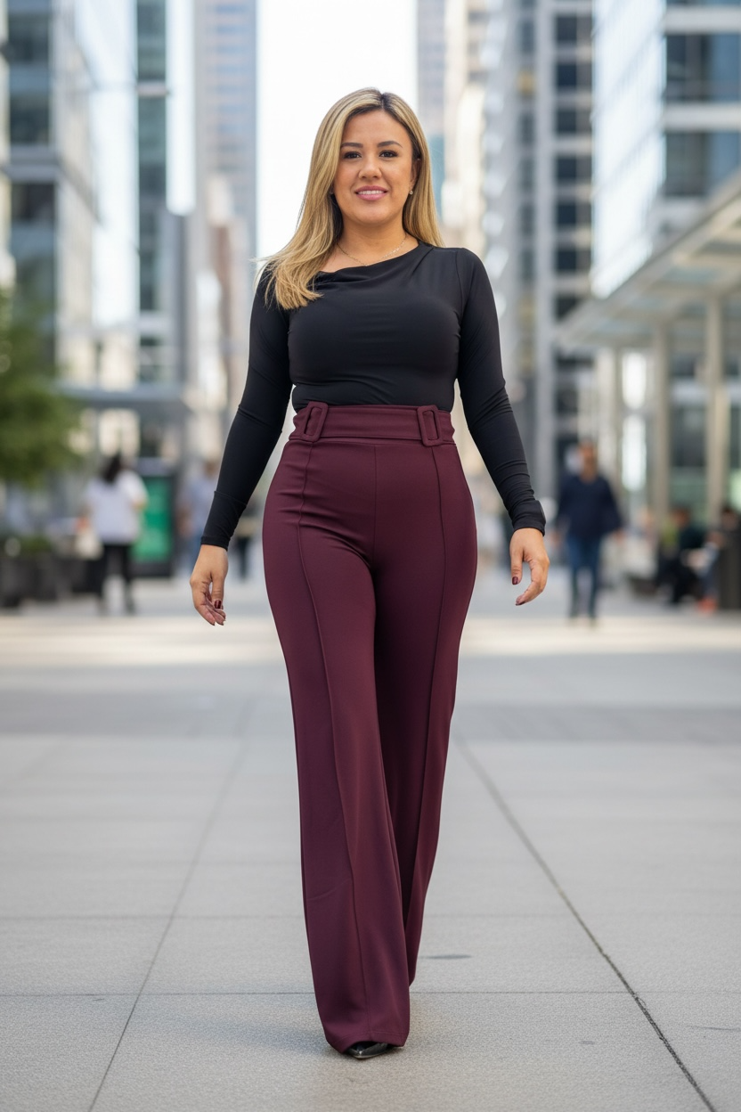 Blusa Negra de Mesh Corte al Hombro