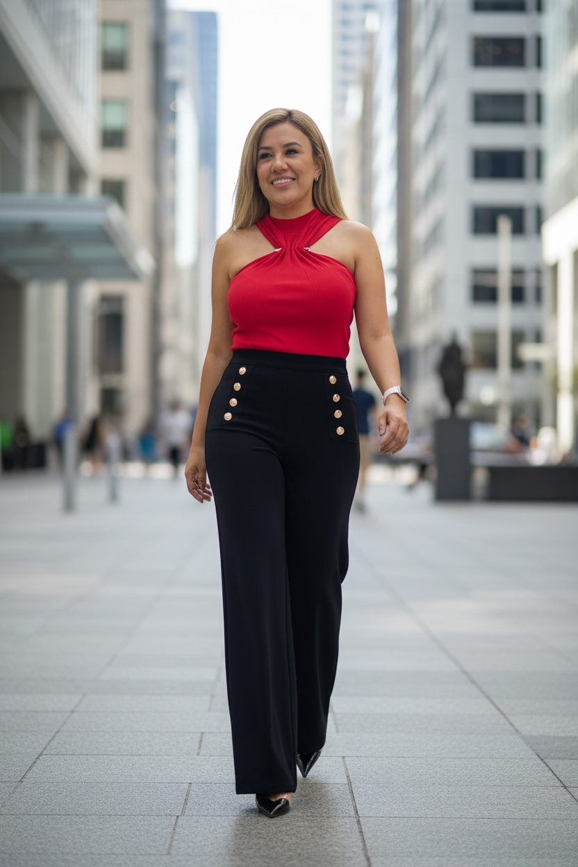 Pantalón Relaxed Negro de Velvet