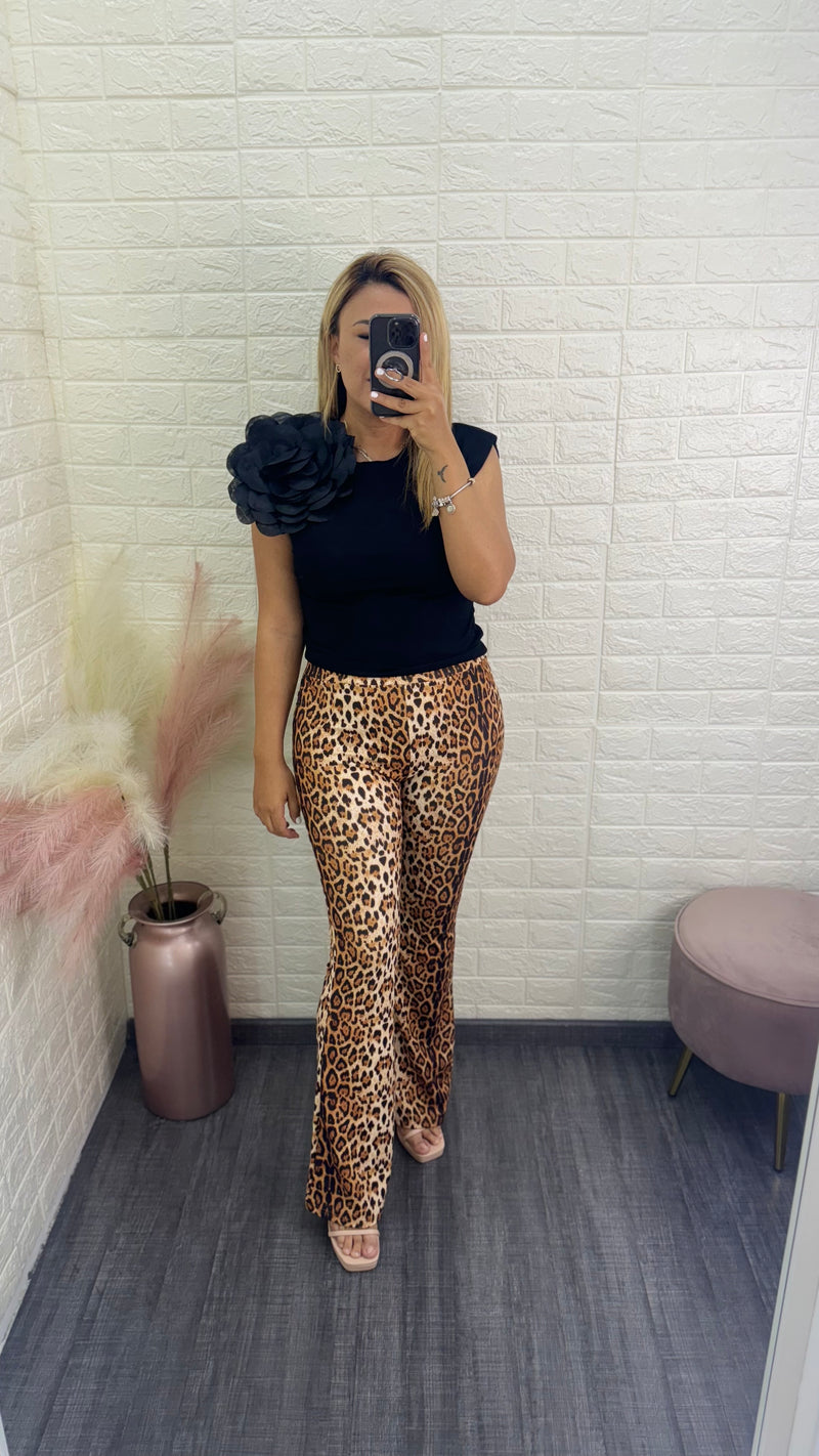 Pantalón Estampado Animal Print