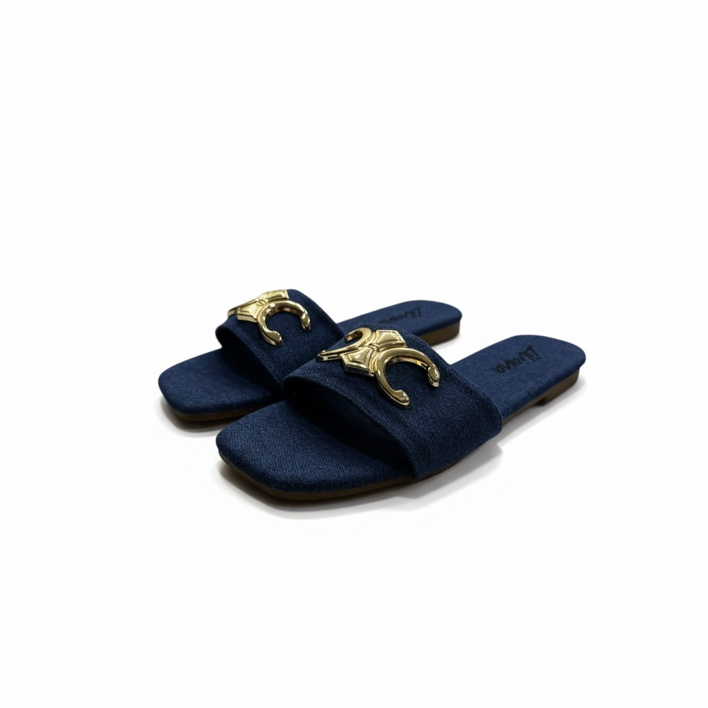Chanclas Azules de Mezclilla