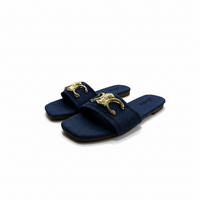 Chanclas Azules de Mezclilla