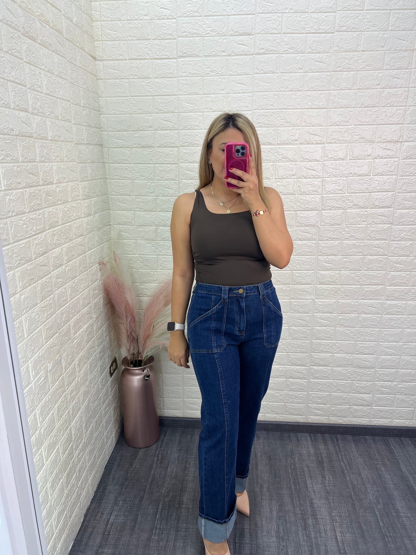 Pantiblusa Café de Tirantes Sin Costuras