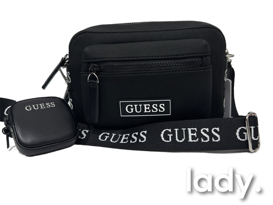 Bolso Negro Chico Guess